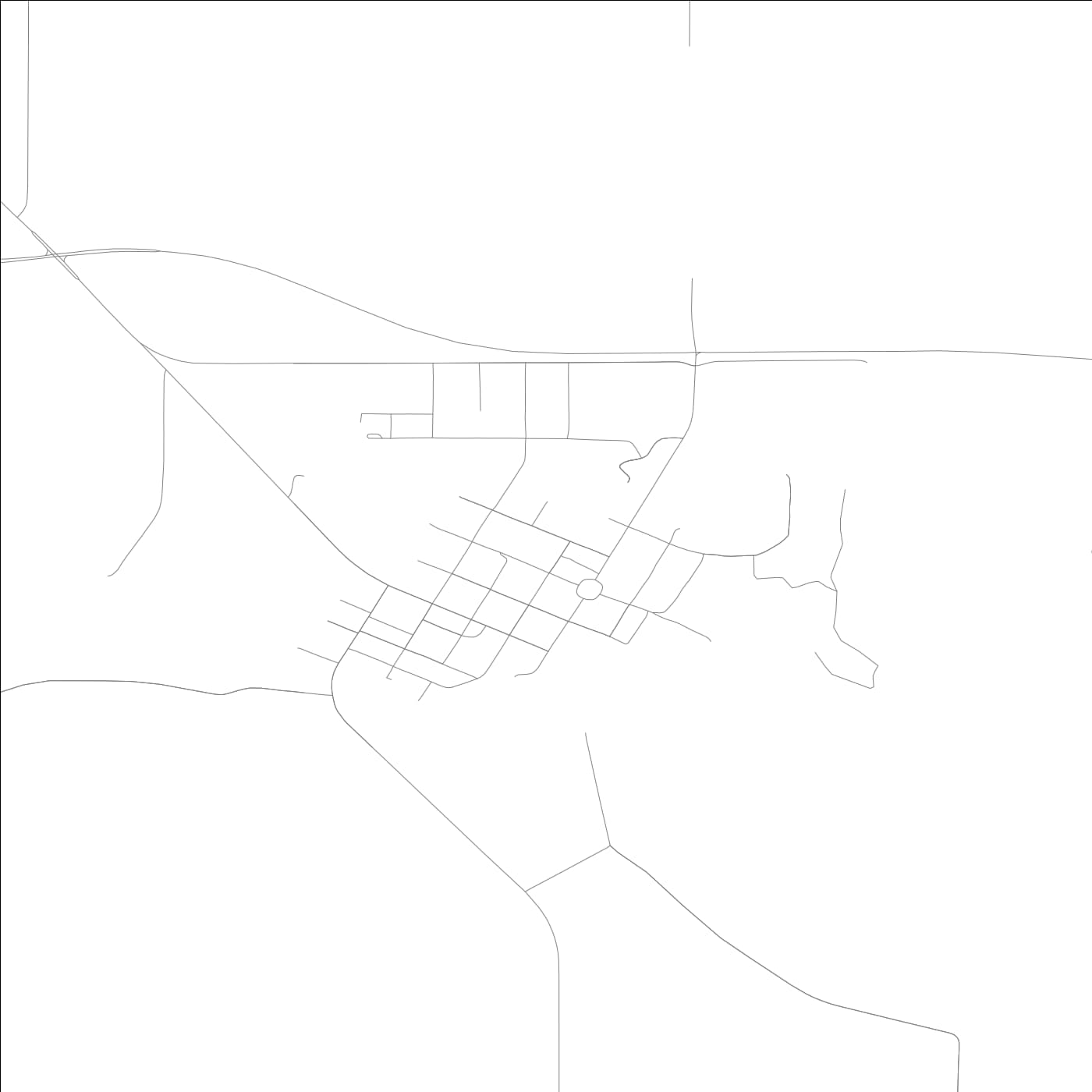 ROAD MAP OF EQUALITY, ILLINOIS BY MAPBAKES