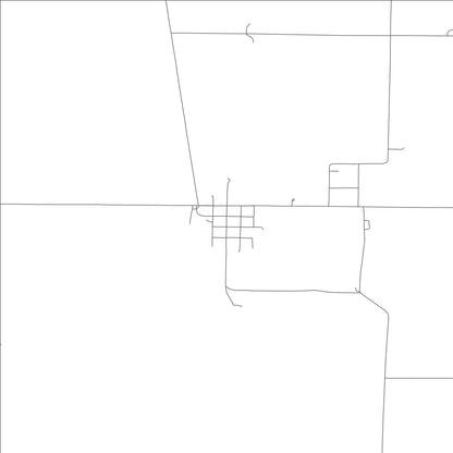 ROAD MAP OF GUILFORD, MISSOURI BY MAPBAKES