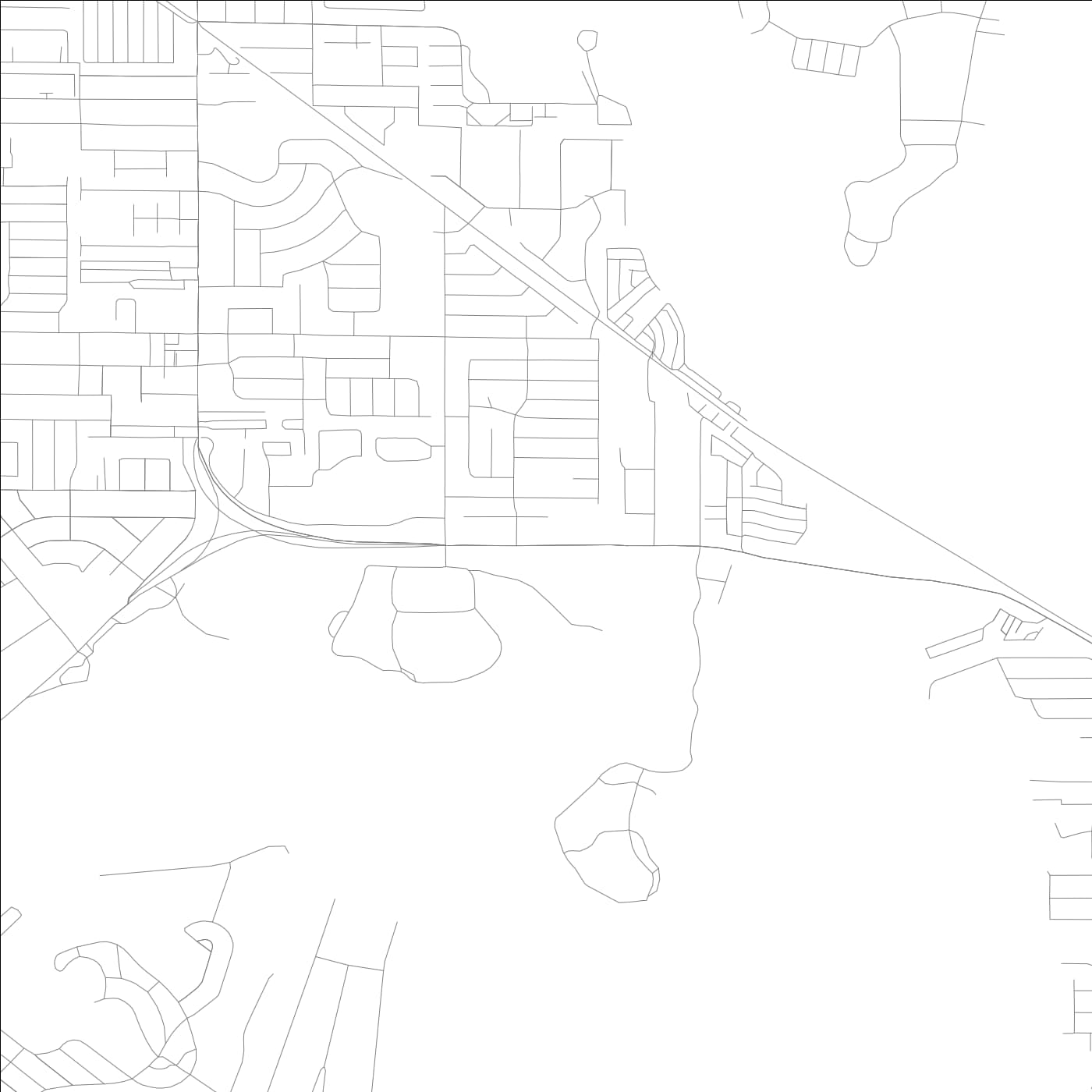 ROAD MAP OF BAY PINES, FLORIDA BY MAPBAKES