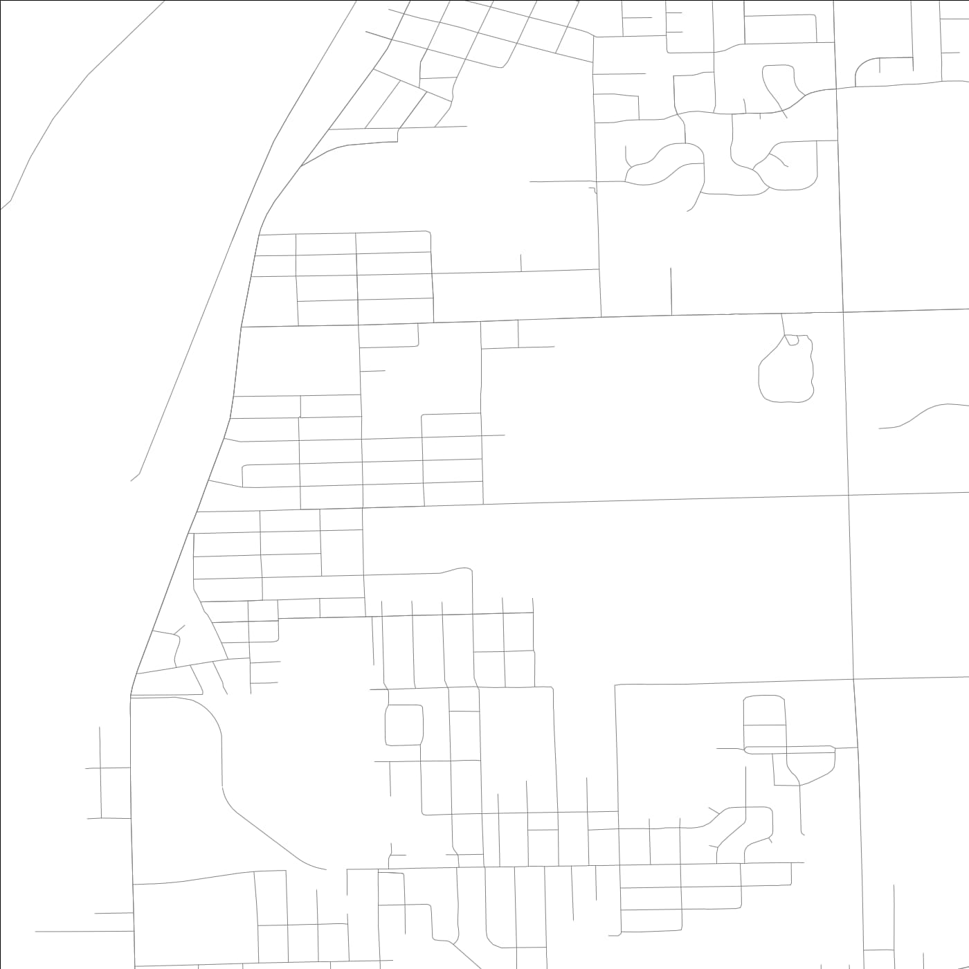 ROAD MAP OF FAIRMONT, ILLINOIS BY MAPBAKES