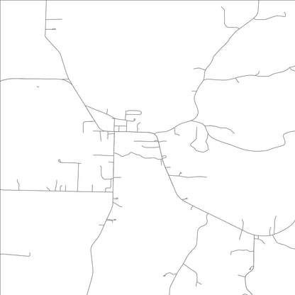 ROAD MAP OF HARRISBURG, MISSOURI BY MAPBAKES