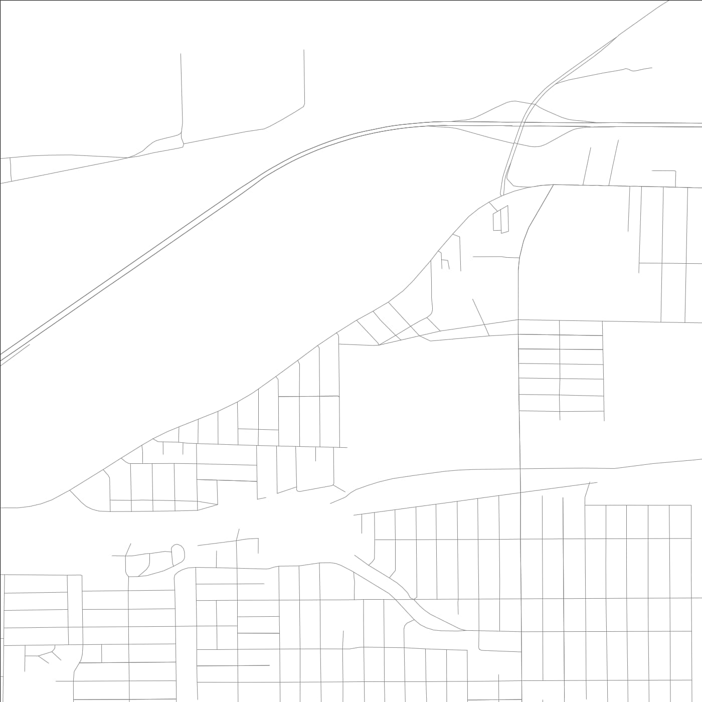 ROAD MAP OF FAIRMONT CITY, ILLINOIS BY MAPBAKES