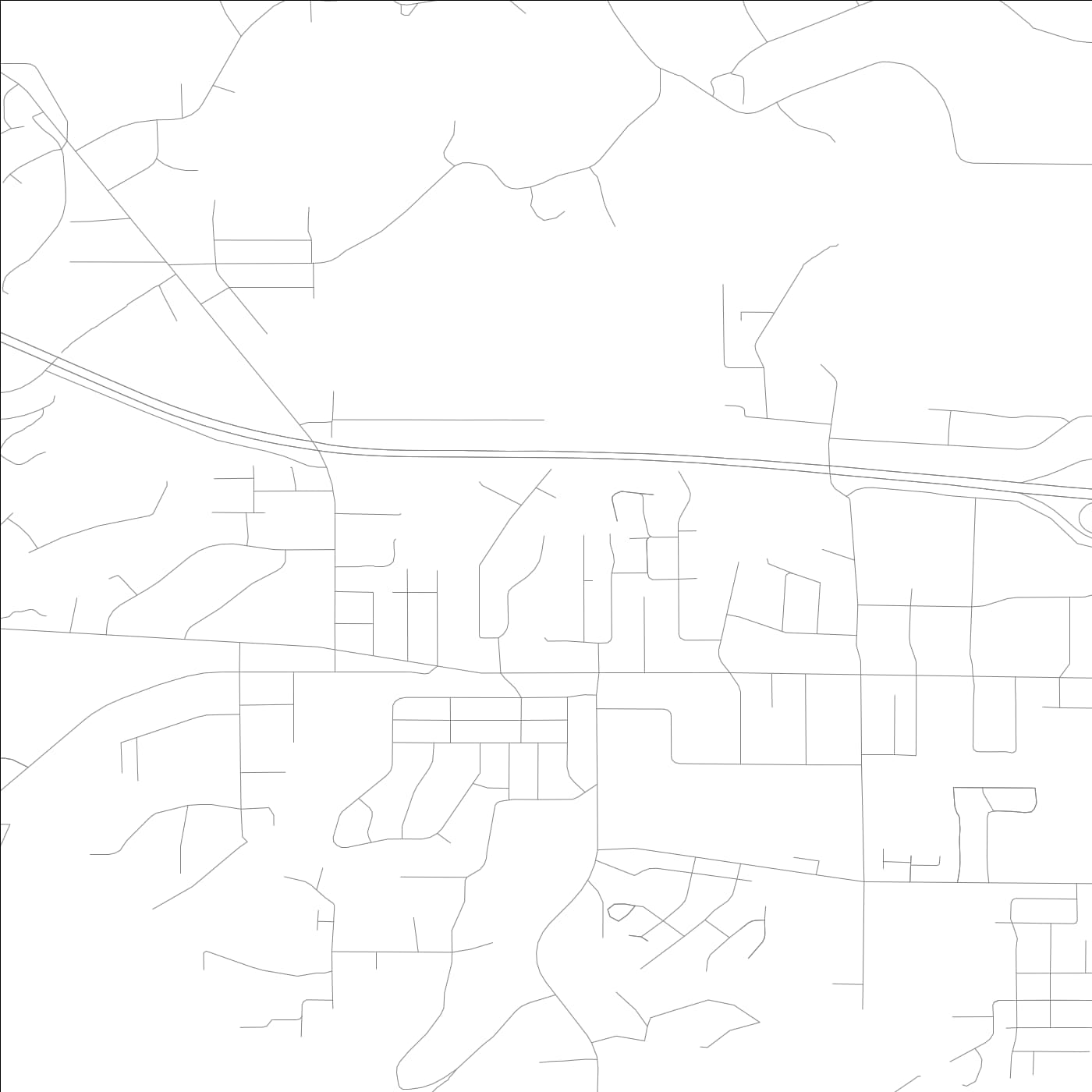 ROAD MAP OF FAIRVIEW HEIGHTS, ILLINOIS BY MAPBAKES