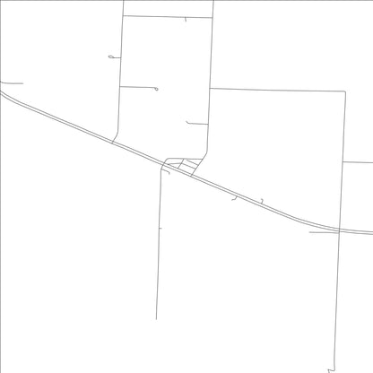 ROAD MAP OF HARTWELL, MISSOURI BY MAPBAKES
