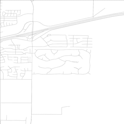 ROAD MAP OF EL MACERO, CALIFORNIA BY MAPBAKES