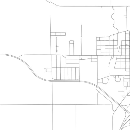 ROAD MAP OF HAYTI HEIGHTS, MISSOURI BY MAPBAKES