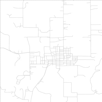 ROAD MAP OF COUNCIL, IDAHO BY MAPBAKES