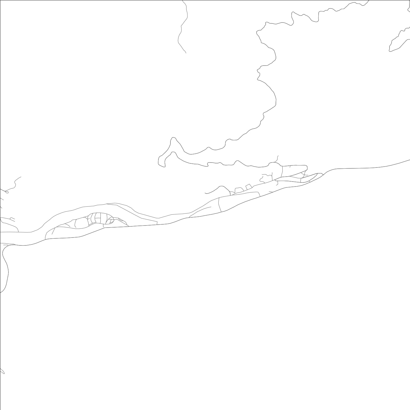 ROAD MAP OF EL PORTAL, CALIFORNIA BY MAPBAKES