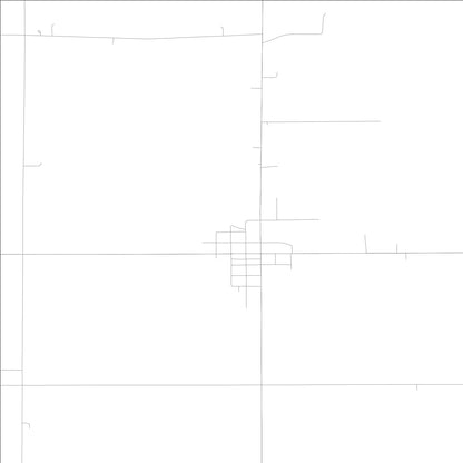 ROAD MAP OF IONIA, LOWA BY MAPBAKES