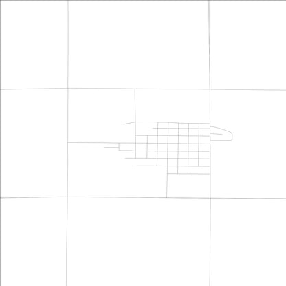 ROAD MAP OF IRETON, LOWA BY MAPBAKES