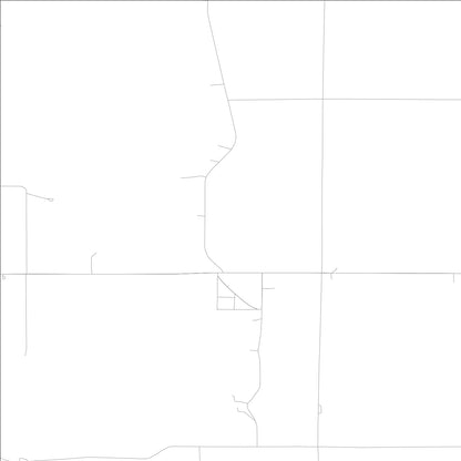 ROAD MAP OF IRVINGTON, LOWA BY MAPBAKES