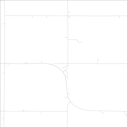 ROAD MAP OF JACKSONVILLE, LOWA BY MAPBAKES