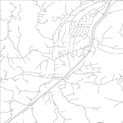 ROAD MAP OF HIGH RIDGE, MISSOURI BY MAPBAKES