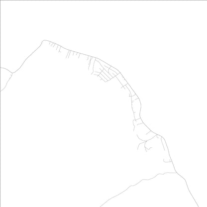 ROAD MAP OF KAAAWA, HAWAII BY MAPBAKES