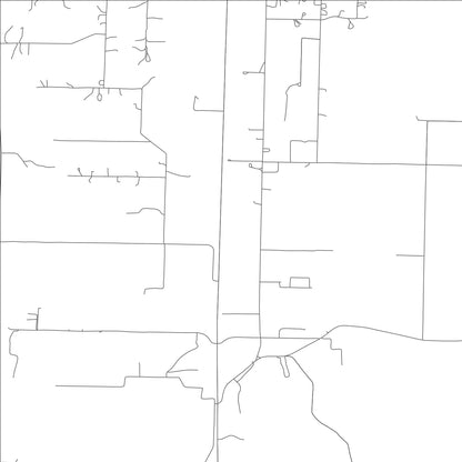 ROAD MAP OF HIGHLANDVILLE, MISSOURI BY MAPBAKES