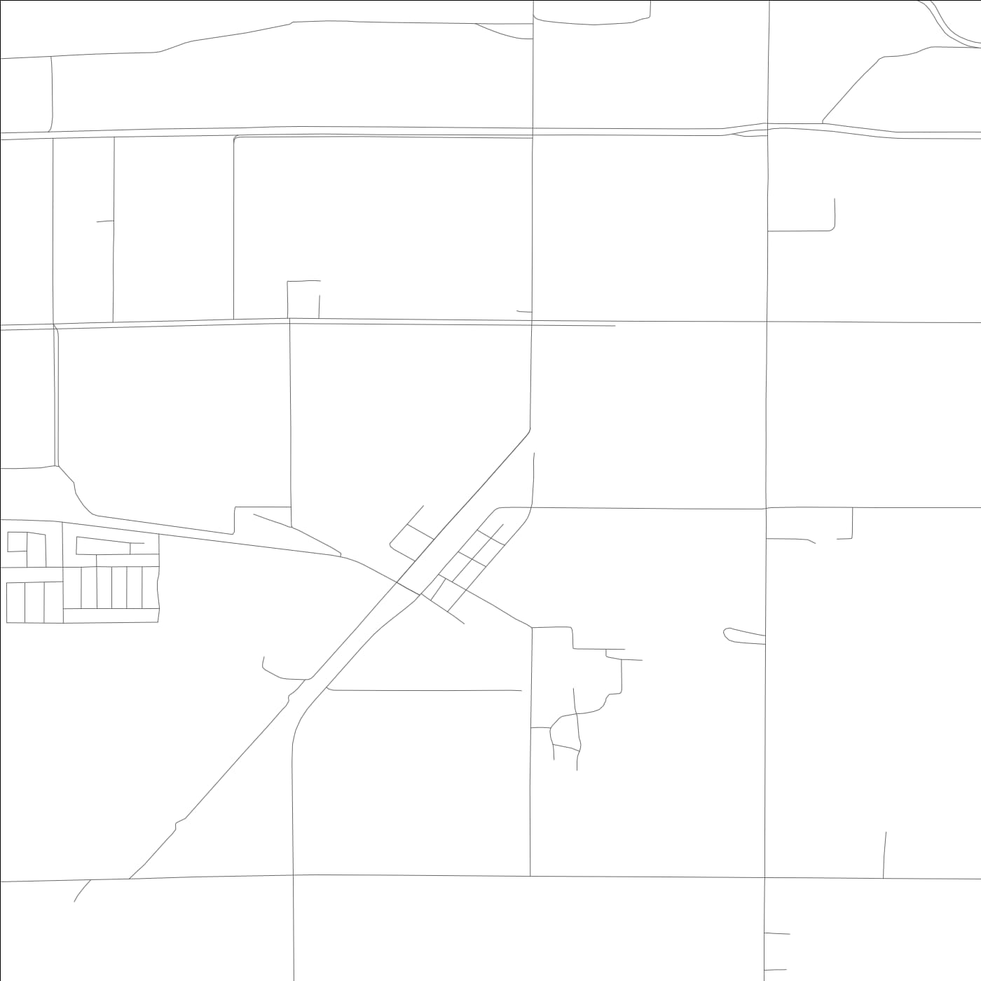 ROAD MAP OF ELMIRA, CALIFORNIA BY MAPBAKES