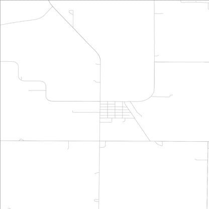 ROAD MAP OF JOICE, LOWA BY MAPBAKES