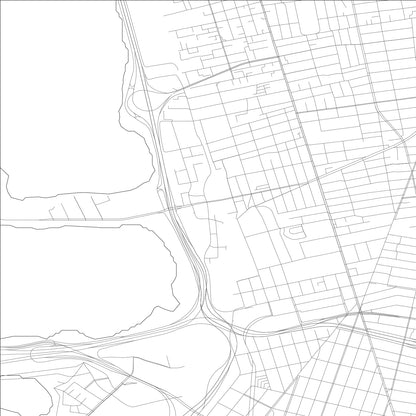 ROAD MAP OF EMERYVILLE, CALIFORNIA BY MAPBAKES