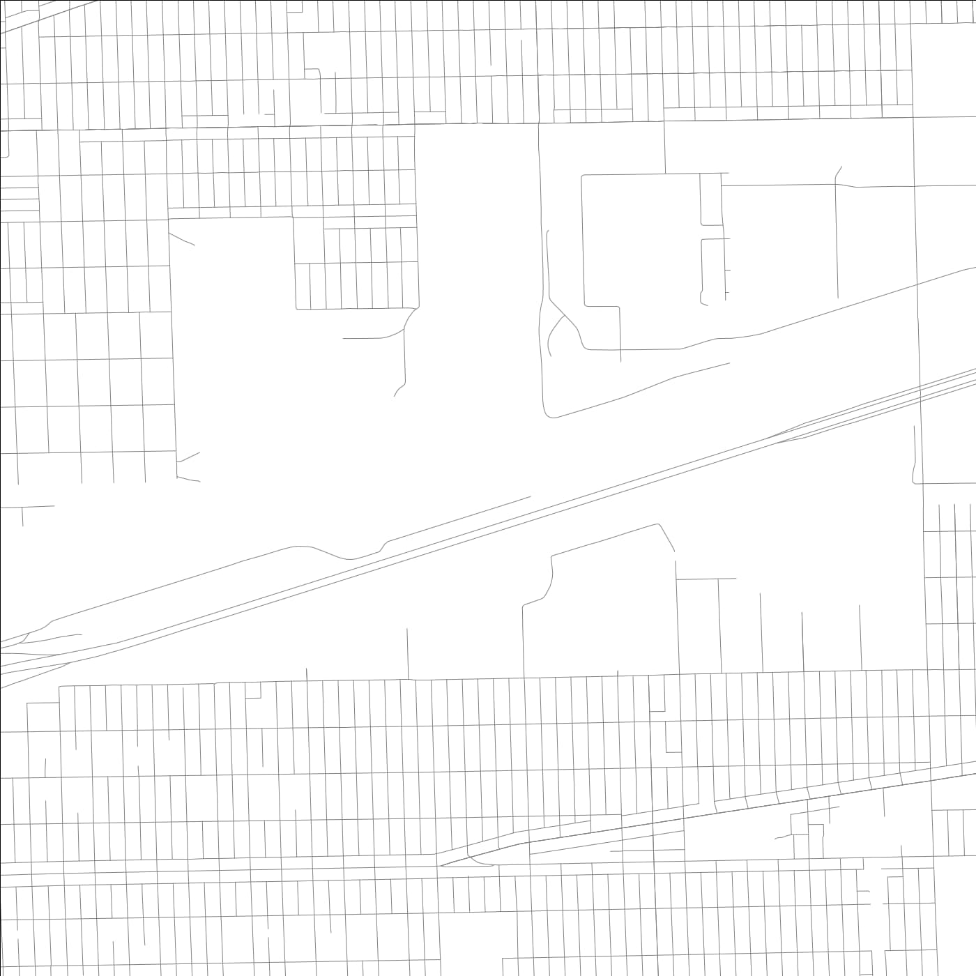 ROAD MAP OF FOREST VIEW, ILLINOIS BY MAPBAKES