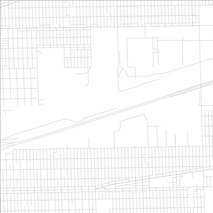 ROAD MAP OF FOREST VIEW, ILLINOIS BY MAPBAKES