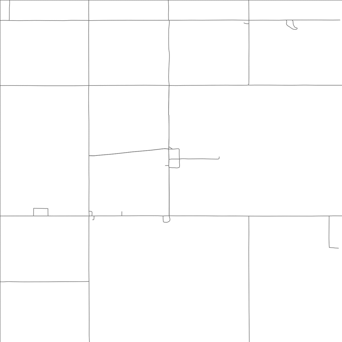 ROAD MAP OF HOLLYWOOD, MISSOURI BY MAPBAKES