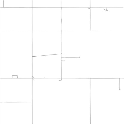 ROAD MAP OF HOLLYWOOD, MISSOURI BY MAPBAKES