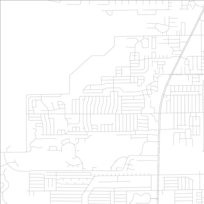 ROAD MAP OF BEACON SQUARE, FLORIDA BY MAPBAKES