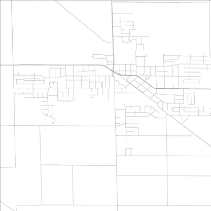 ROAD MAP OF ESCALON, CALIFORNIA BY MAPBAKES