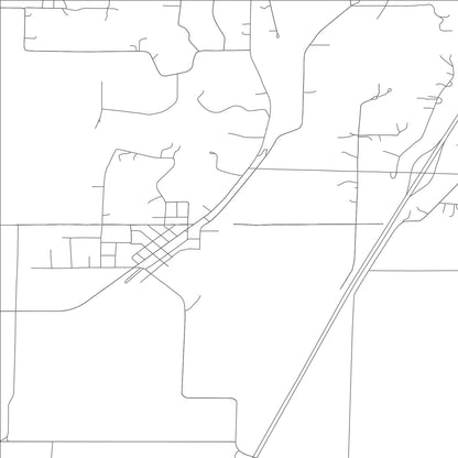 ROAD MAP OF HOLT, MISSOURI BY MAPBAKES
