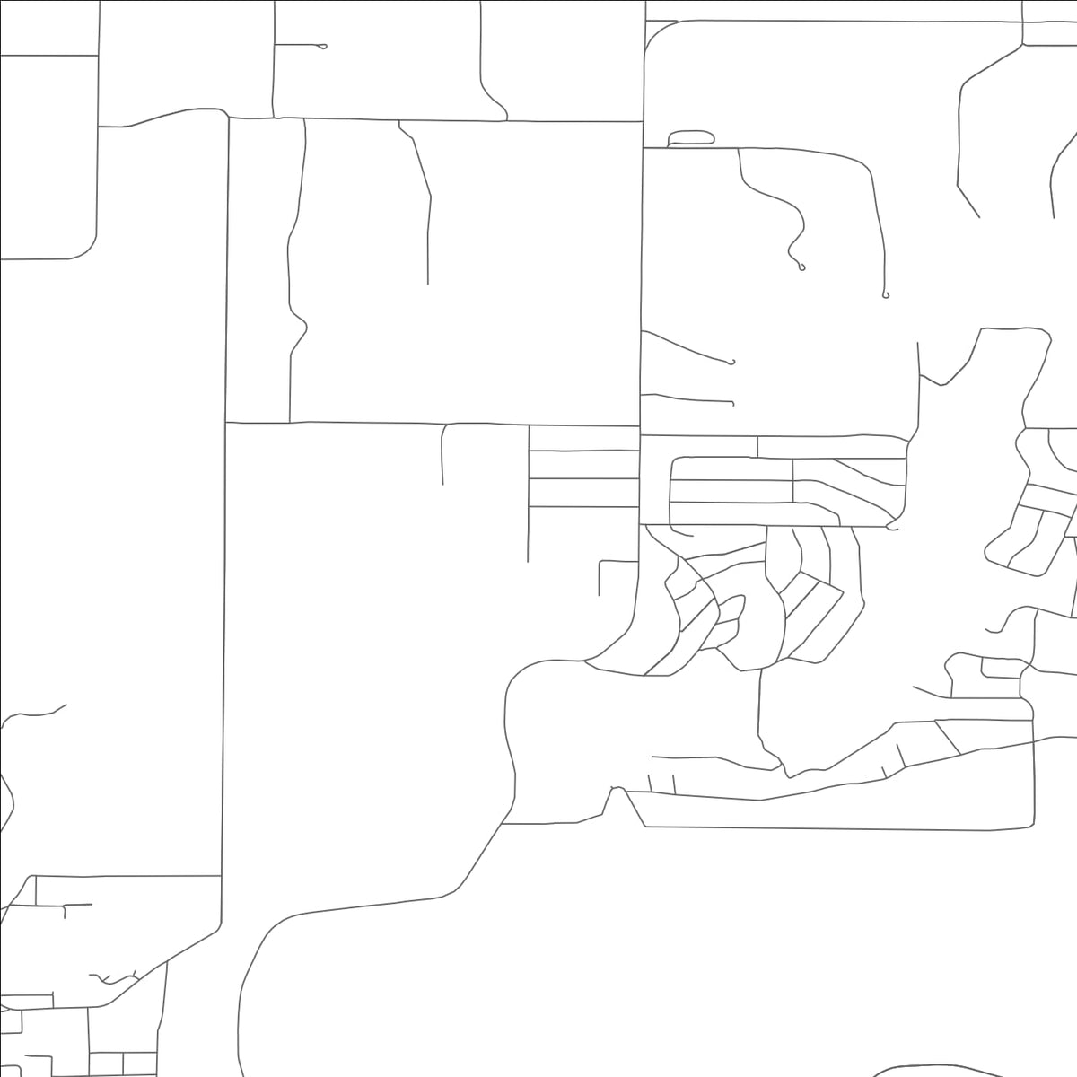 ROAD MAP OF HOMESTEAD, MISSOURI BY MAPBAKES