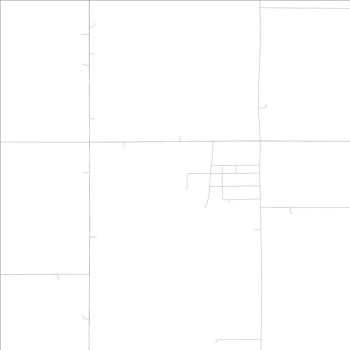 ROAD MAP OF KENT, LOWA BY MAPBAKES