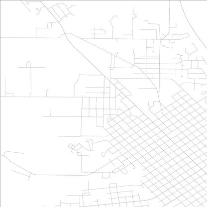 ROAD MAP OF KEOKUK, LOWA BY MAPBAKES