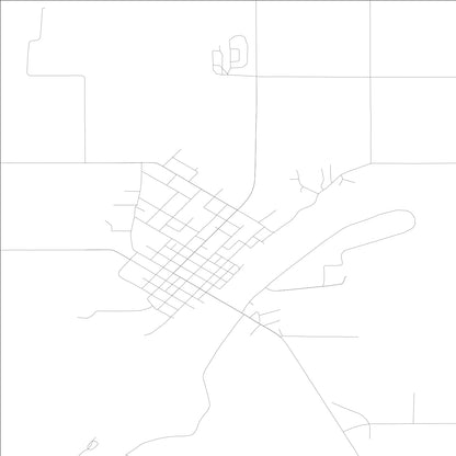 ROAD MAP OF KEOSAUQUA, LOWA BY MAPBAKES