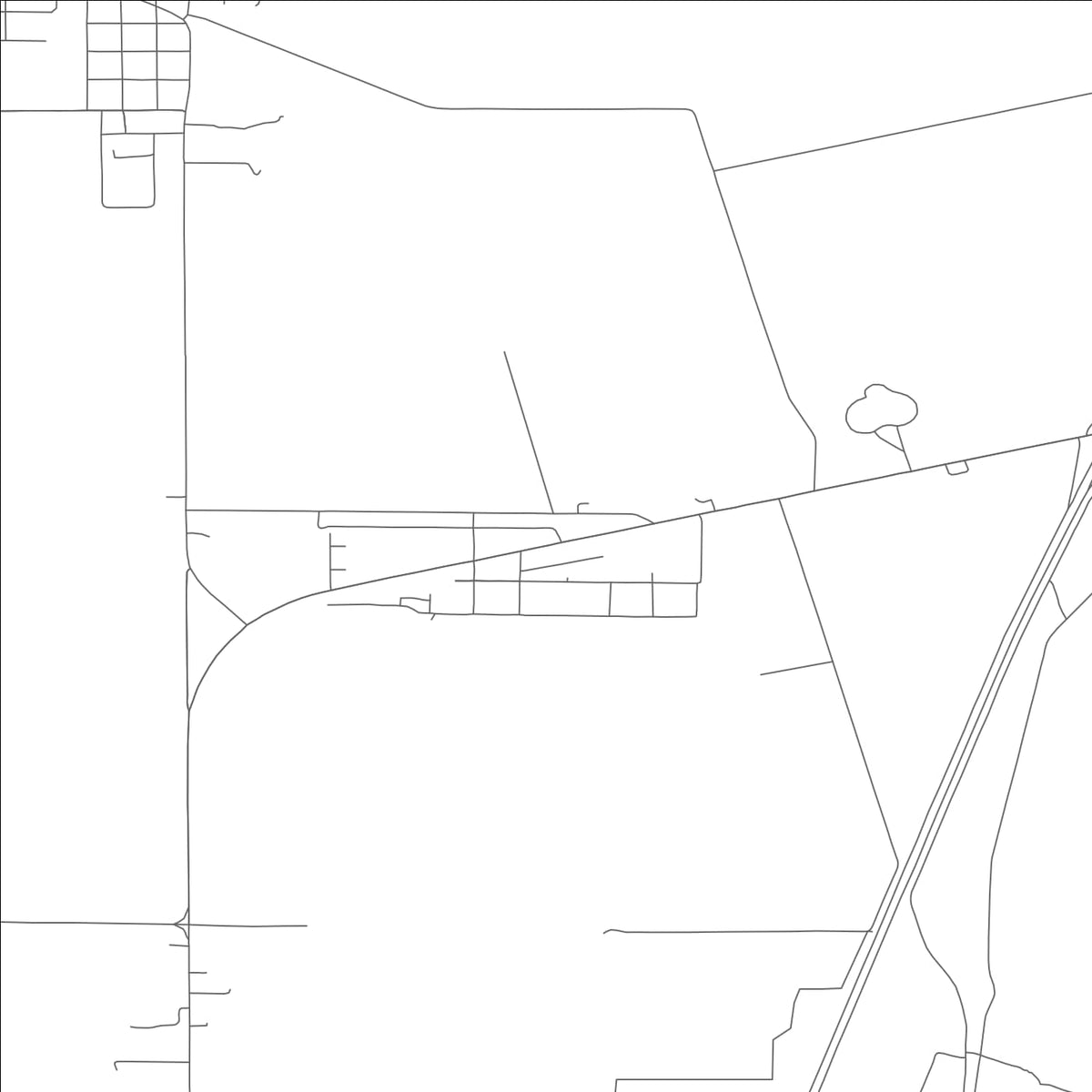 ROAD MAP OF HOWARDVILLE, MISSOURI BY MAPBAKES