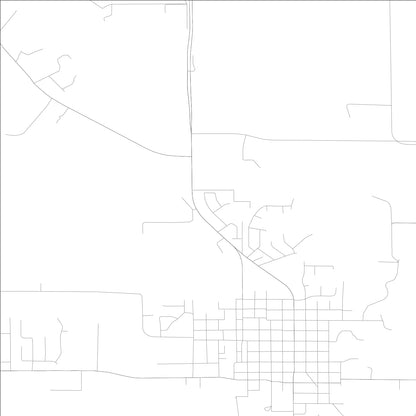 ROAD MAP OF FREEBURG, ILLINOIS BY MAPBAKES