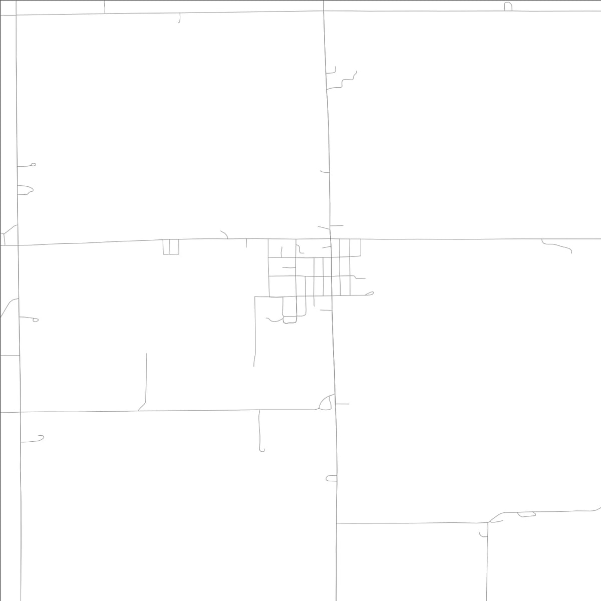 ROAD MAP OF KIMBALLTON, LOWA BY MAPBAKES