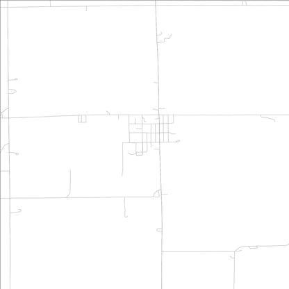 ROAD MAP OF KIMBALLTON, LOWA BY MAPBAKES