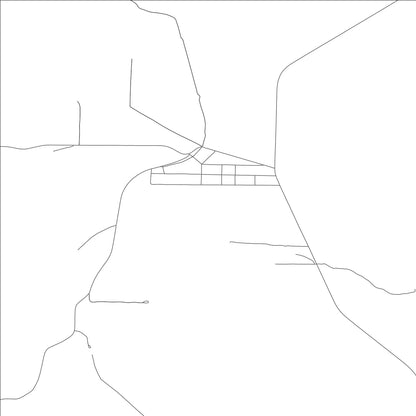 ROAD MAP OF HUNTER, MISSOURI BY MAPBAKES