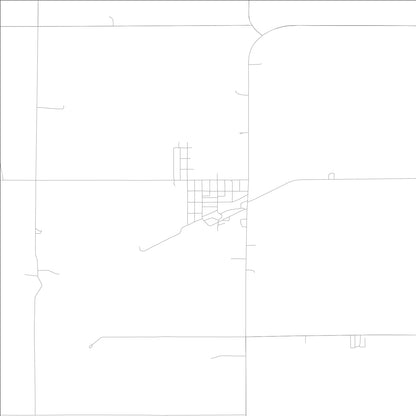 ROAD MAP OF KIRON, LOWA BY MAPBAKES
