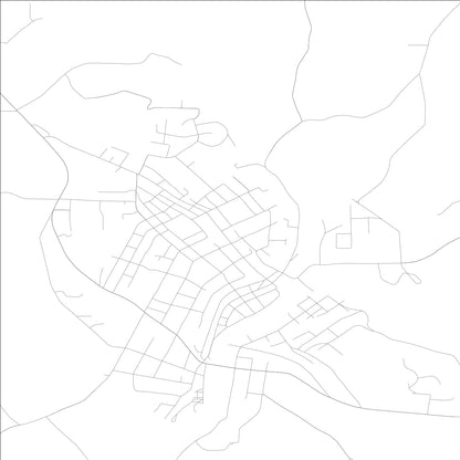 ROAD MAP OF GALENA, ILLINOIS BY MAPBAKES