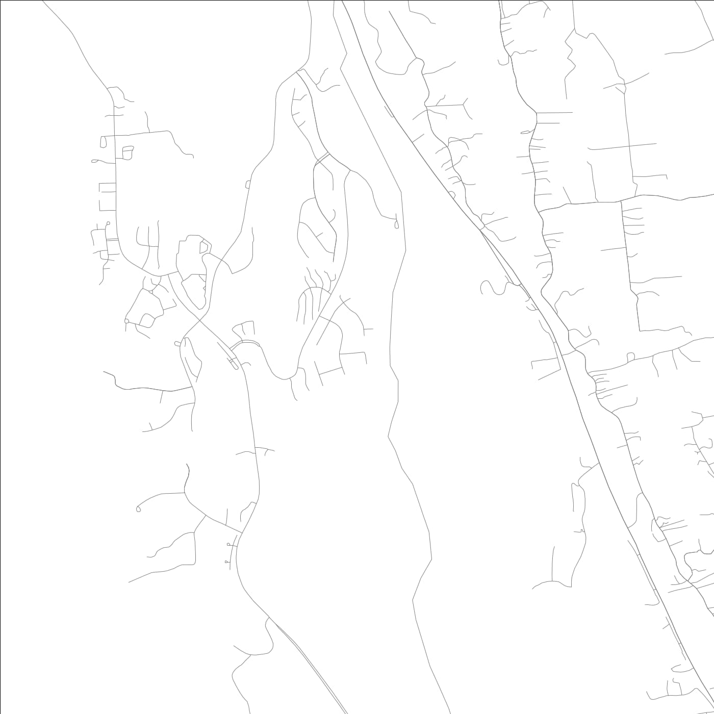 ROAD MAP OF KAHALUU-KEAUHOU, HAWAII BY MAPBAKES