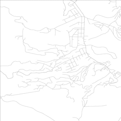 ROAD MAP OF FELTON, CALIFORNIA BY MAPBAKES