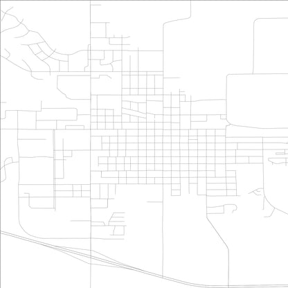 ROAD MAP OF KNOXVILLE, LOWA BY MAPBAKES