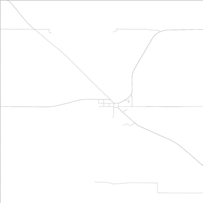 ROAD MAP OF LA MOTTE, LOWA BY MAPBAKES