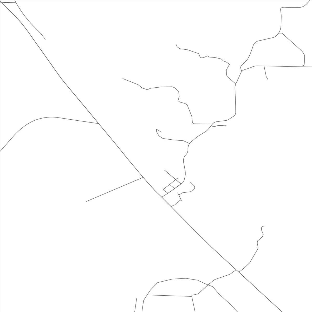 ROAD MAP OF IATAN, MISSOURI BY MAPBAKES