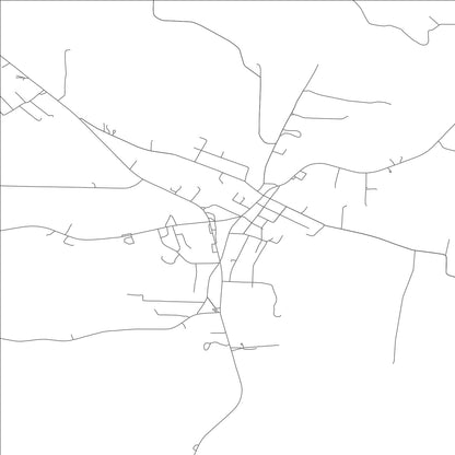 ROAD MAP OF IBERIA, MISSOURI BY MAPBAKES