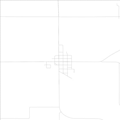 ROAD MAP OF LACONA, LOWA BY MAPBAKES
