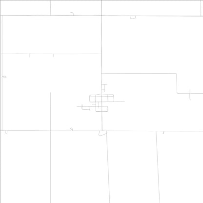 ROAD MAP OF GARRETT, ILLINOIS BY MAPBAKES