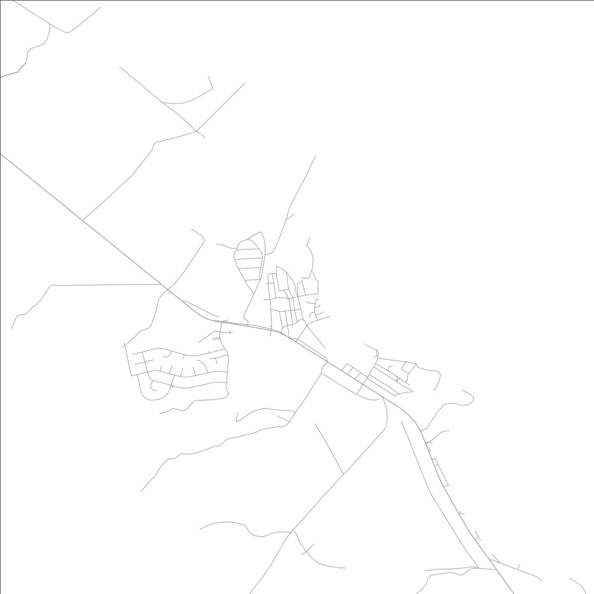 ROAD MAP OF KAHUKU, HAWAII BY MAPBAKES