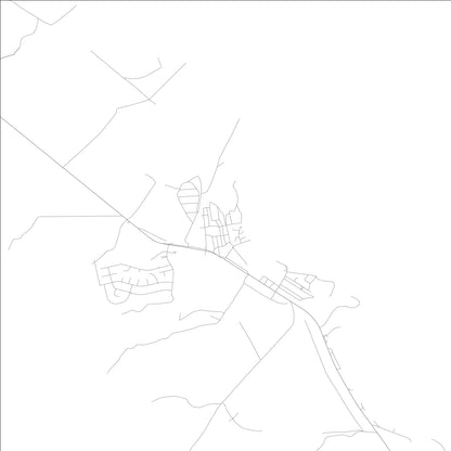 ROAD MAP OF KAHUKU, HAWAII BY MAPBAKES